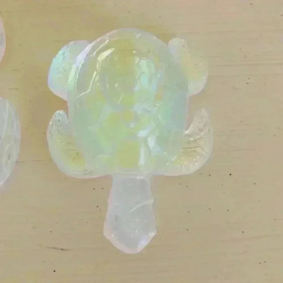 2 crystal turtle figurines - Picture 2 of 7